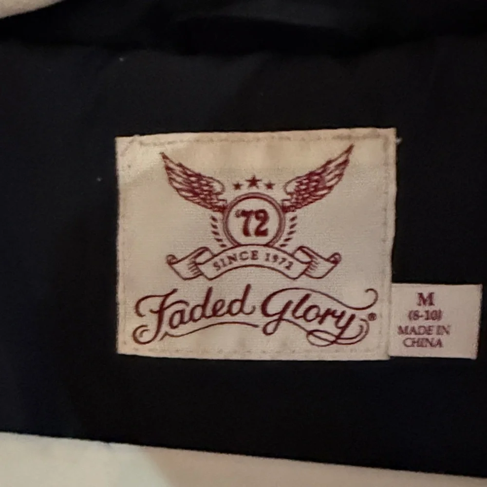 Faded Glory Black Women's Puffer Jacket - Picture 2 of 3